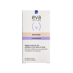 Intermed Eva Intima Mycosis Disorders Κολπικά Υπόθετα 10Τμχ.
