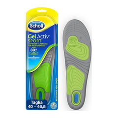Scholl Gel Activ Sport Men Ανδρικοί Πάτοι, Μέγεθος (40-46.5) 1Ζευγος.