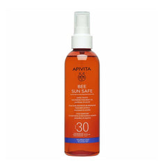 Apivita Bee Sun Safe Body Oil SPF30 Λάδι Σώματος για Μαύρισμα και Μεταξένια Αίσθηση 200ml.