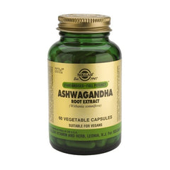 Solgar Ashwagandha Root Extract Συμπλήρωμα διατροφής 60vegetable caps.