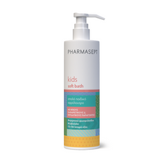 Pharmasept Kid Care Soft Bath Εξαιρετικά Απαλό Παιδικό Αφρόλουτρο 500ml. Αντιμετωπίζει αποτελεσματικά τις ανάγκες της παιδικής και προ-εφηβικής επιδερμίδας, όπως ιδρώτα & κακοσμία, σε σώμα και ευαίσθητη περιοχή.