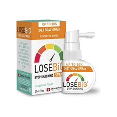 Amhes Pharma Diet Oral Spray Losebig Stop Snacking Spray Grapefruit, 30ml