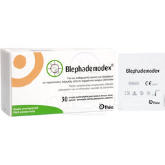 Blephademodex®, στείρα εμποτισμένα μαντηλάκια, 30 τμχ