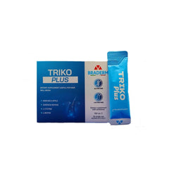 Braderm Triko Plus for Hair Well- Being, Συμπλήρωμα Διατροφής για την Προστασία & Ενδυνάμωση Μαλλιών Δέρματος Νυχιών Οστών 30 φακελάκια x 5ml
