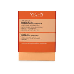 Vichy Promo Capital Soleil SPF50+ UV-Clear 40ml & Δώρο Mineral 89 Cream 15ml